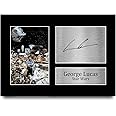 HWC Trading George Lucas Gift Signed A4 Printed Autograph Star Wars Gifts Creator Print Photo Picture Display