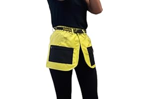DINGO WALDEMAR RUTKOWSKI DINGO Dog Training Belt for Sports, Agility, Fetch, Obedience, Heel Command Lessons, Nosework, Behaviour Teaching, Trainer Belt Many Pockets Lime Fruit XL 16463-2