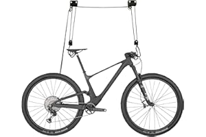 Bike Broz Support de vélo pour garage avec poulie | Support mural pour vélo, coffre de toit, canoë et autres | Suspension « Louis Lift »