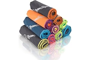 NirvanaShape Serviette Microfibre| Séchage Rapide, Légère, Absorbante | Serviette de Sport/Serviette de Bain de Voyage| Idéal pour Le Sport, Le Plein Air, la Plage, Le Camping et Le Sauna