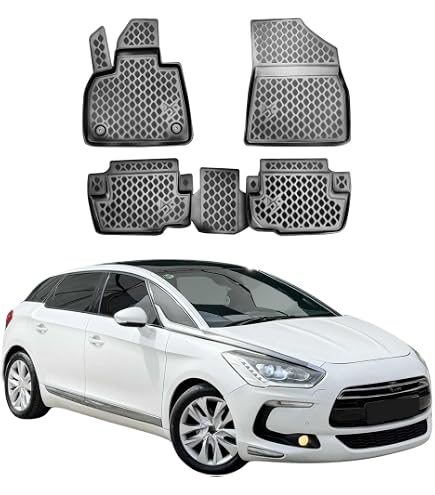 Tapis De Coffre En PE Sur Mesure Pour DS DS3 2009-2016 | Protection Salissures, Bords Relevés 4 Cm