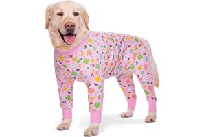 Axcimond Dog Recovery Suit - Post-Operative Dog Onesie for After Surgery & Abdominal Wounds Protection, Cone E-Collar Alternative