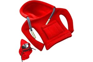 AIDI Gear Stick Hoodie, Gear Stick Cover, Gear Lever Cover, Gear Stick Hoodie Cover, Hoodie for Gear Stick, Gear Knob Hoodie, Gear Lever Hoodie, Hoodie Gear Stick Cover for Universal Gear Shifter (Red)