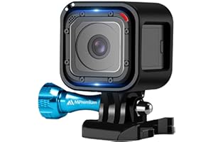 MiPremium Frame Mount Housing Case for GoPro Hero Session 4 & 5 Skeleton Cover Shell Cage Accessories Kit with Aluminium Screw & Quick Release Buckle Socket Accessory for Hero4 Hero5 Session (UK)