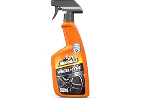 Armor All Shield, High Performance Wheel Cleaning Spray 500ml, Colour Change Technology, Removes Dirt and Enhances Shine, Suitable for All Wheels, Ideal for Car & Motorcycle Detailing, Made in the UK