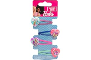 JOYTOY Joy Toy Barbie - Juego de 4 pinzas para el pelo (5 x 15 cm)