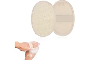 CPYJW 2 Pezzi Spugna Doccia,Spugna Di Luffa Esfoliante Scrubber Per Il Corpo Esfoliante In Spugna Di Luffa Naturale Per La Pulizia Profonda Della Pelle Per La Cura Del Corpo Del Bagno Spa Doccia