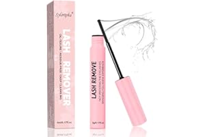 Syloripha Remover per Extension Ciglia 5ml Ciuffetti Ciglia Finte Rimuovi Colla Adatto per Innesto di Ciglia fai da te Singolo Cluster Remover,Texture Delicata e Senza Irrit