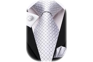 Hi-Tie Herren Solid Color Krawatte Taschentuch Hochzeitsfeier Klassische Krawatte & Einstecktuch Set-Mehrere