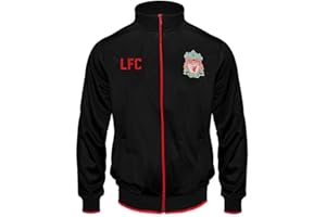 LIVERPOOL F.C. Liverpool FC Boys Jacket Track Top Retro Kids OFFICIAL Football Gift