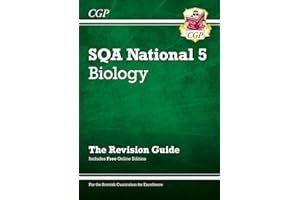 National 5 Biology: SQA Revision Guide with Online Edition: for the 2026 and 2027 exams (CGP Scottish Curriculum for Excellence)