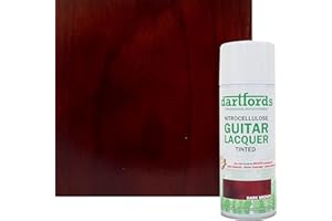 dartfords Dark Brown Nitrocellulose Guitar Lacquer - 400ml Aerosol