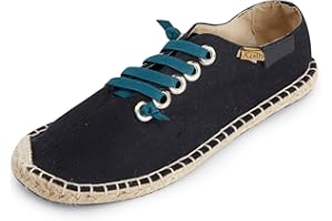 KENTTI Kennti Alpargatas de Cordones y Chambray Hombre