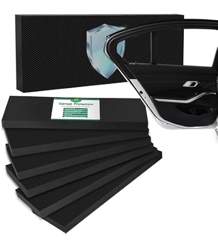 Paracolpi Muro Garage 4 Pezzi - Gommapiuma Adesiva 30x10x3cm, Impermeabile - Foto 7