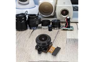 Vidvinkel 5MP kameramodul för ESP32-projekt (130) | ABS-skal, 0,22 tum CCD, 1,15 mm brännvidd, 5 miljoner pixlar, breda betra