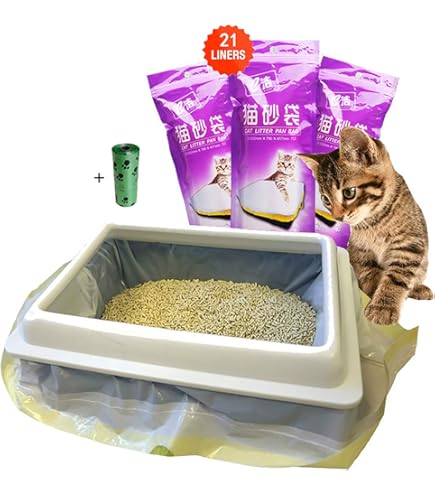 Sacchi Per Lettiera CLEAN CAT - Con Lacci Di Chiusura, 53x38 Cm, 4 Confezioni - Foto 10