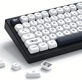 Womier - PBT Keycaps Set for 60% 65% 75% 100% MOA Profile Dye-Sublimation Custom Your Cherry MX Mechanical Keyboard 61/64/68/