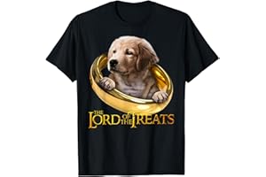 GOLDEN RETRIEVER MIGNON POUR PROPRIÉTAIRE DE CHIEN Lord of the Treats - Funny golden retriever pour Noël T-Shirt