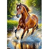TOSTOG Diamond Painting Kits For Adults,Full Drill Cartoon Animals 5D DIY Diamond Art Kit Diamond Crystal Rhinestone Arts And Crafts Picture For Home Wall Decor 30x40cm