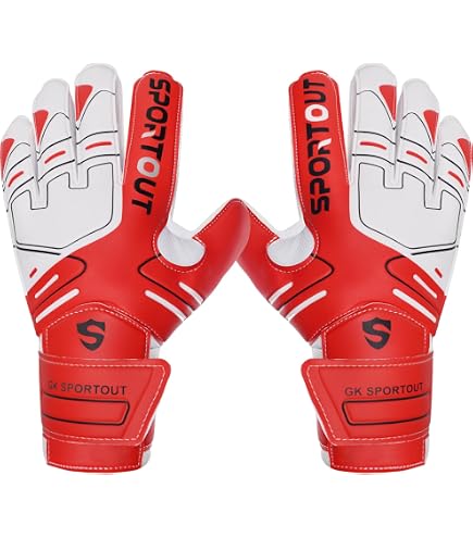 T1TAN Classic 1.0 Gants De Gardien De But Enfants - Protection Doigts Extra-souple - Universal Grip 3mm - Tailles Et Couleurs Variées