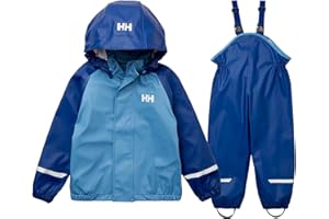 Helly Hansen K Bergen 2.0 Pu Rainset Completo da Pioggia Giacca e Salopette, Unisex bambini