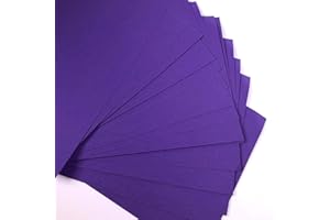 BCREATIVETOLEARN A4 Purple Card 25 Sheets Violet Craft Card 160gsm A4 Coloured Printer Card