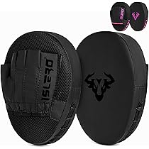 Gants De Boxe Pour Enfants Islero - 4 Oz (113g) - Noir Mat - Pour Sac De Frappe, MMA, Kickboxing