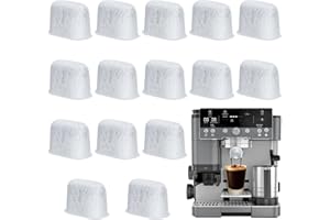 Tranrantic 15 Pack Water Filter Inserts for Ninja Luxe Cafe Accessories, Replacement Water Filter for Ninja Luxe Coffee Premier Espresso Machine