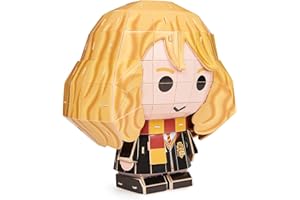 4D Build - Hermione Granger - puzzle 3D popularnej bohaterki filmowej z wysokiej jakości kartonu, 82 części, dla fanów Harry'ego Pottera od 12 lat