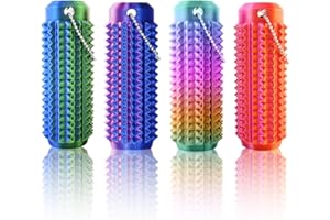HONBQYCC Little Ouchies Pain Fidget (4PCS), Pain Stim Fidget Giocattolo per Adulti & Adolescenti, Keechchain Con Punta Grippie Stim, Fidget Toys Antistress Adulti, Regali di novità per ufficio