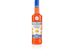 ‎RAMAZZOTTI Ramazzotti Arancia 0.0%, alkoholfreier italienischer Frucht-Likör mit Orange, zum Mixen von Mocktails & Spritz-Kreationen, Sommer-Getränk – 1 x 0,7 l