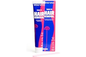 ‎WOOWOO WooWoo Tame It! Haarentfernungscreme Intimbereich Frauen - Sanfte & schmerzfreie Enthaarungscreme für empfindliche Haut - Vegane Creme mit Aloe Vera & Jojobaöl für Bikinizone, Po & Beine - 100ml