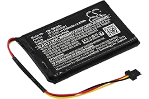 BORNMIO CS-TMV3SL Batterie 1100mAh compatibile con [TomTom] 4EM0.001.01, N14644, V3, XL IQ sostituisce 6027A0093901