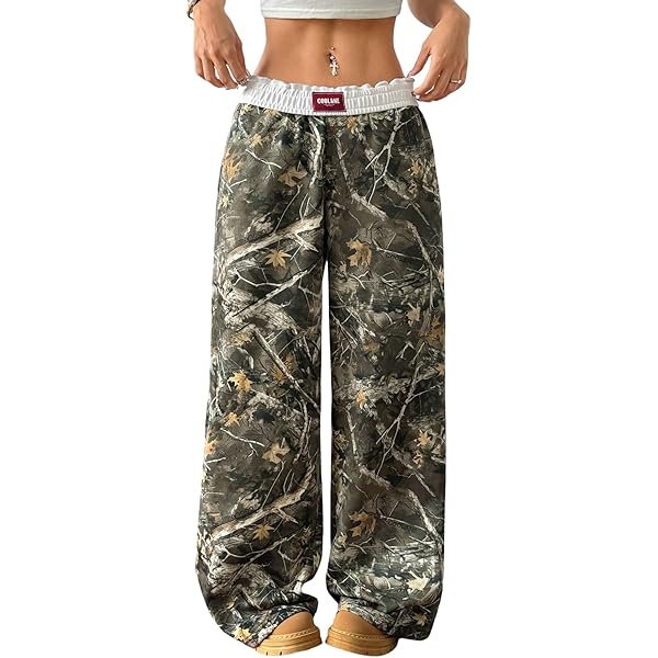 OXXO HOHE TAILLE LEINENMISCHUNG - Broek - slate green/olijfgroen