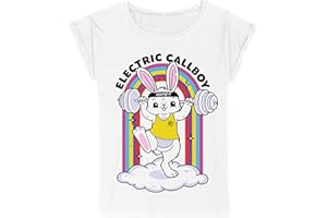 ELECTRIC CALLBOY Girlie Shirt - Pump It Bunny - Weiß
