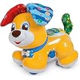 Baby Clementoni - Bubù Cagnolino Cucù, Centro Attività Neonato Interattivo 10 Mesi, Gioco Interattivo, Corre e Insegna Versi 