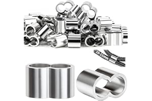 SWTYExt Serre-câble de 10 mm – Lot de 40 pinces à pression doubles pour corde en caoutchouc, remorques, expansion et bâches