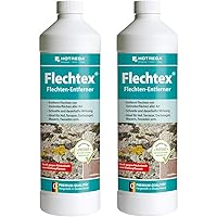 HOTREGA Flechtex Flechten Entferner 2 L, Pilz-Entferner, Algen-Enferner, Flechtenentferner, Algenentferner
