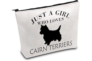 PLITI Cairn Terrier - Cadeau amusant pour femme - Cadeau pour maman - Cadeau pour une fille qui aime les terriers de Cairn, Girl Cairn Terriers, L9 W7 H0.39