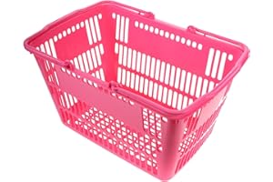 ANNEOME Cesta De La Compra Artículos Diversos Contenedor De Almacenamiento Cesta Hueca Pequeña Cesta De Ducha Escritorio Cestas Cestas Con Asa Cómoda Cesta Cesta De Supermercado Cestas