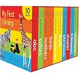 My First Library Boxset For Kids (10 Board Books) | Ages 0–3 Years | Early Learning | Gift Set For Babies | Toddlers & Presch