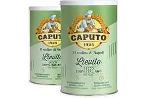 COLICHEF Pack de 2 Levures Caputo (2 x 100g.) - Pot hermétique et refermable - La levure N°1 en Italie ! idéale pour les pizzas traditionnelles et les fermentations longues durées