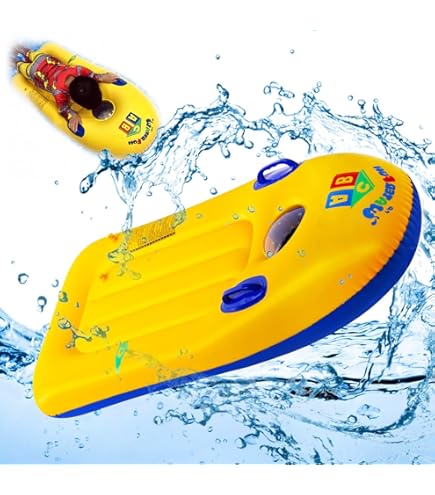 Bodyboard Gonfiabile BIGTREE - Tavola Da Surf Leggera Con Manici Per Nuoto E Apprendimento - Foto 4