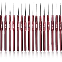 Gancio a Scatto Kit Forniture Strumento Lavoro a Maglia Gancio a Scatto Strumento Lingua Uncinetto Ago Piegato Lingua Guanto Ago 5 Pezzi Set Lavoro a Maglia Uncinetto 5 Pezzi Set