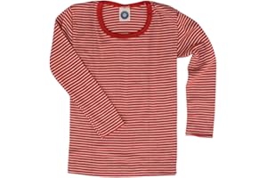 Cosilana, Maillot de Corps à Manches Longues pour Enfant, 70% Laine (kbT), 30% Soie