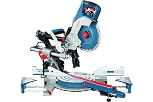Bosch Professional scie à onglets radiale GCM 8 SDE (Ø de lame : 216 mm, 1 600 W, avec 1 lame de scie circulaire, serre-joint, dans boîte carton)