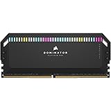 CORSAIR DOMINATOR PLATINUM RGB DDR5 32GB (2 × 16GB) DDR5 5200 (PC5-41600) C40 1,25 V – Schwarz