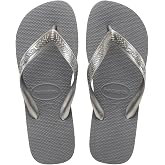 Havaianas Kadın &Uuml;st Tiras Flip Flop, &Ccedil;elik gri
