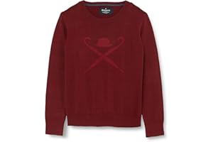 Hackett London Boy's Large Logo Crew Sweatshirt