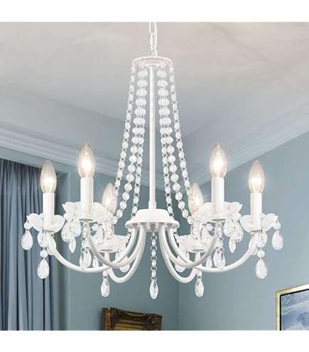 Tafunker T&S 5 Light Chandelier,5 Lamp Pendant,Chrome,smoked